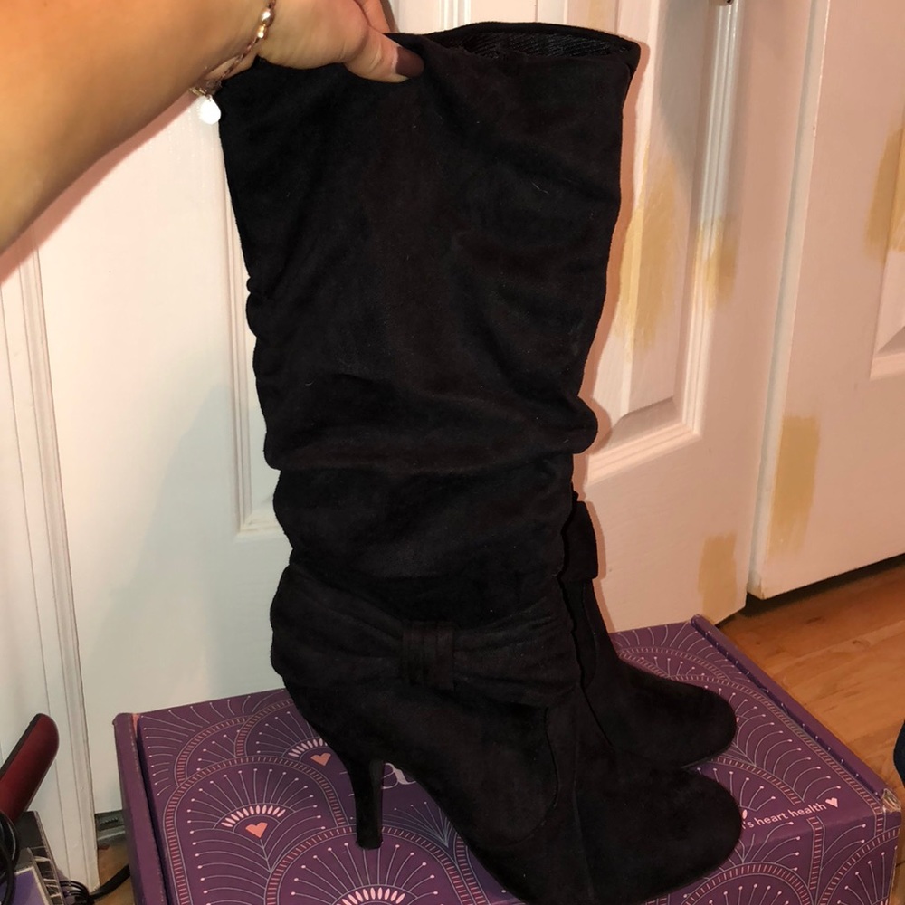Charlotte Russe mid calf heels
